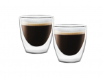 Vialli Design espressotassid topeltklaasist seintega Amo, 80 ml, 2 tk.