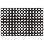 vidaXL 5 tk kummist uksematid, 16 mm, 40 x 60 cm