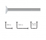 Du&scaron;ikardinapuu nurgaga kohandatav 90x90cm, 90x80x90cm, 170x75cm Spirella