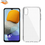 TakeMe Clear seeria l&auml;bipaistev 2 mm &otilde;huke tagakaane &uuml;mbris Samsung Galaxy M23 5G (M236B) / A23 5G