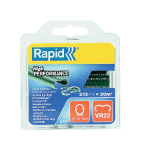 VR22 Rapid Agraf Wire Mesh Clip - Green Laminated - 215 staples