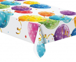 Plastikust laudlina "Sparkling Balloons", 120 x 180 cm 88151