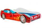 Lastevoodi Car II koos madratsiga 150 cm x 74 cm x 44 cm, auto 4x4
