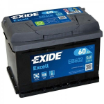 Aku EXIDE EB602 60 Ah 540 A