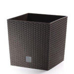 Lillepott RATO UMBER, 32x32 cm, tumepruun