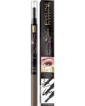 Kulmupliiats Eveline&nbsp;Brow Multifunction Styler 3 in 1&nbsp;02 Dark Brown 1 tk