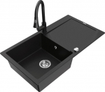 Graniidist k&ouml;&ouml;givalamu Mexen Leo koos segisti ja sifooniga, Must