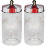 Alessi klaaspurgid MW68S2 Circus Set, Spice Jars, 2tk