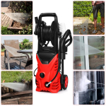 Costway survepesur 1400W terrassipuhastaja sinine/punane 27 x 27 x 68 cm - punane