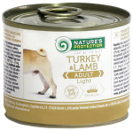Nature's Protection Adult Light Turkey & Lamb konserv koertele lamba ja kalkuniga, 200g