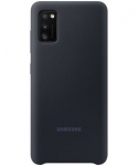 EF-PA415TBE Samsungi silikoonkate Galaxy A41 Black jaoks