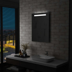 vidaXL vannitoa LED-seinapeegel 60 x 80 cm