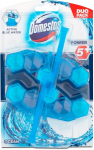 WC puhastusvahend-v&auml;rskendaja Domestos Power 5+ Blue Ocean, 2x53 g