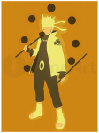 Maalimiskomplekt numbrite j&auml;rgi, Naruto 15x20