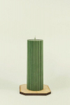 Sojavahast k&uuml;&uuml;nal, Silinder, roheline, 4,5x14,5 cm, 250 g
