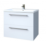 Vannitoakapp valamuga SCANDIC CA60DR2B/P, valge