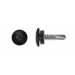 Plekikruvi T-TAP tihendiga 4,8x35 RR33 must (25/tk pakk)