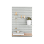 Seinariiul Perky Mesh 52,5x34,5x10,5 cm roheline