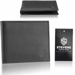 Meeste &otilde;hukesest nahast rahakott Stevens