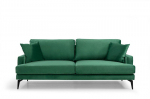 Kolmekohaline diivan Kalune Design Papira, roheline