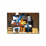 Reproduktsioon Musicians With Masks (Pablo Piccaso)