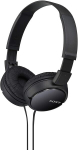Sony Mdr-zx110: k&otilde;rvaklapid, mustad, juhtmega