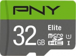 Telefoni m&auml;lukaart PNY MicroSDHC 32GB (+SD adapter)