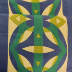 Puuvillane-linane kangas 150 cm