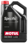 Motul Specific 5122 0W20 mootori&otilde;li, 107339, 5 l