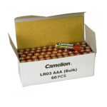Patareid Camelion Alkaline AAA LR03, 60 tk