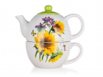 Teekann ja &ndash;tass Banquet Sunflower