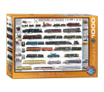 Pusle Eurographics, 6000-0251, History of Trains, 1000 tk