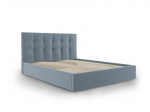 Voodi Micadoni Home Phaedra 180x200 cm, veluur, helesinine