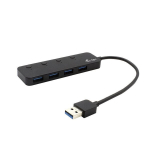 USB hub - i-Tec - U3CHARGEHUB4 - 4 porti - USB A 3.2 Gen 1 - Laadimine kuni 10 W