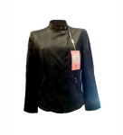 Naiste nahast jakk R.Line A2787, must