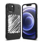 Ringke Onyx Design Durable TPU Case Cover for iPhone 13 mini black (Paint) (OD541E229) (Black)
