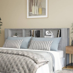vidaXL peatsi kapp, hall Sonoma tamm, 220x18,5x104,5 cm