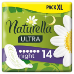 H&uuml;gieenisidemed Naturella Ultra Night, 14 tk