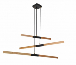 Rippvalgusti Light Prestige Lugano 3, must/pruun