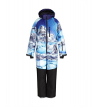 Huppa Laste talvekombe BERGER 1, multicolor pattern