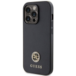Guess Case iPhone 13 Pro 6.1 GUHCP13LPS4DGPK must HC PU 4G metallist logo Strass jaoks