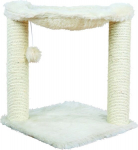 Kraapimisalus kiiguga Trixie Baza, 41x50 cm, valge