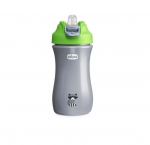 Pehme tilaga joogipudel Chicco 144822, roheline, 350 ml