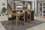 S&ouml;&ouml;gitoa komplekt ADRK Furniture Rodos 57, pruun/hall