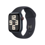 Nutikell Apple Watch SE GPS + Cellular 40mm Midnight Aluminium Case with Midnight Sport Band - M/L - MRGA3ET/A