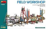 Liimitav mudel MiniArt 49012 Field Workshop 1/48