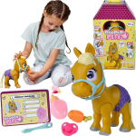 Pamper Petz Pony Figurine interaktiivne poni + tarvikud Diaper Gang