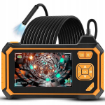 Kontrollkaamera koos 4,3-tollise LED-ekraaniga, 5 meetri endoskoopiga