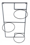 Rippuv lillehoidik Dastal, 71 cm