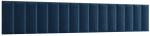 Pehmete seinapaneelide komplekt Eltap Quadratta, 300x60 cm, sinine